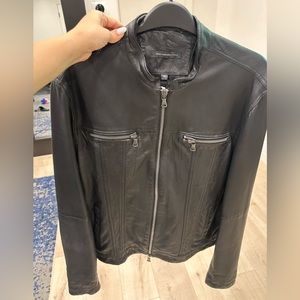 John Varvatos Leather Jacket
